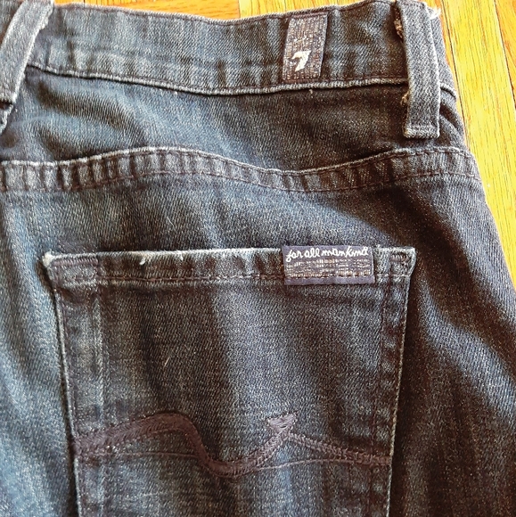 7 for all mankind high waist bootcut skinny jeans - Picture 9 of 10